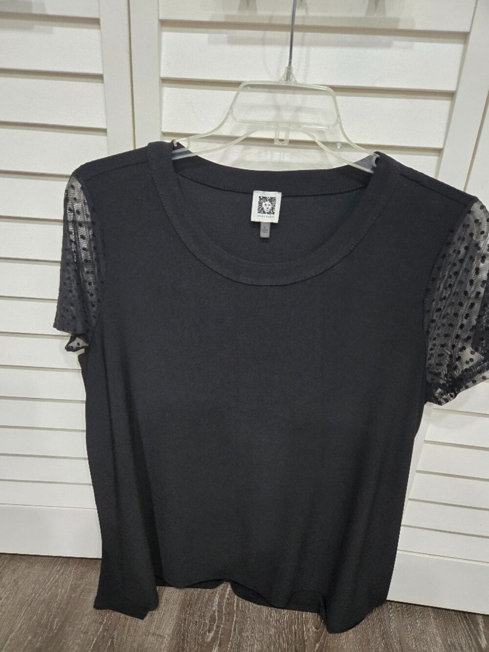 black blouse, Anne Klein, XL